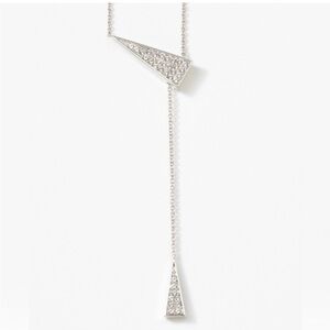 Touchstone crystal point of view necklace